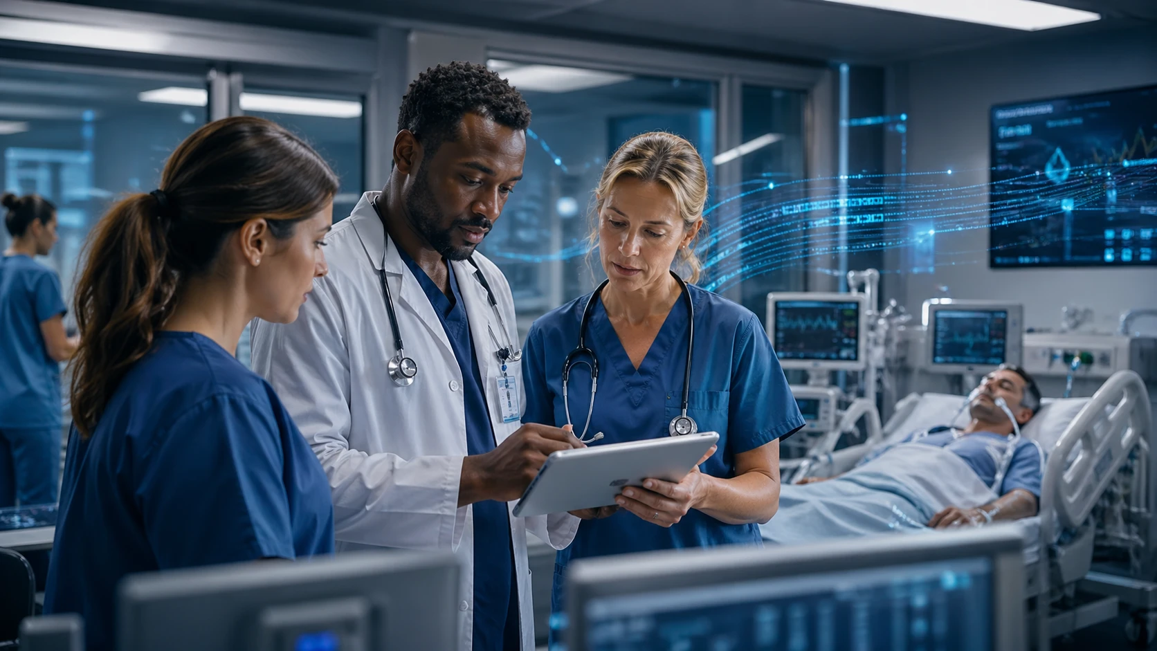 Healthcare operations visual