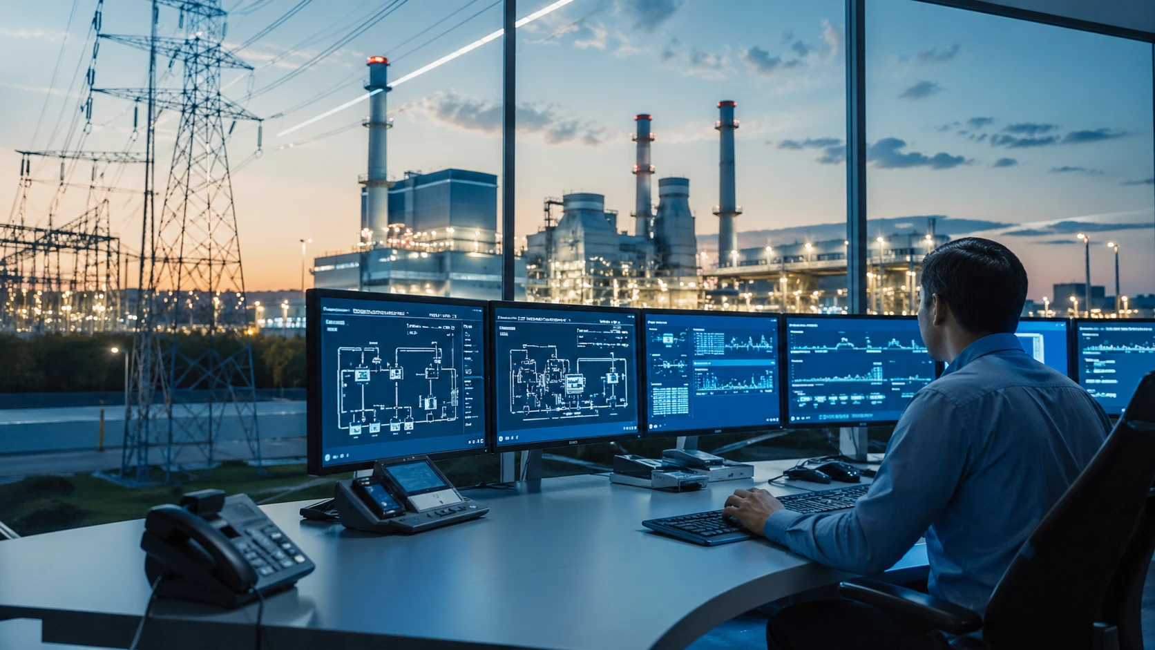 Industrial operations visual